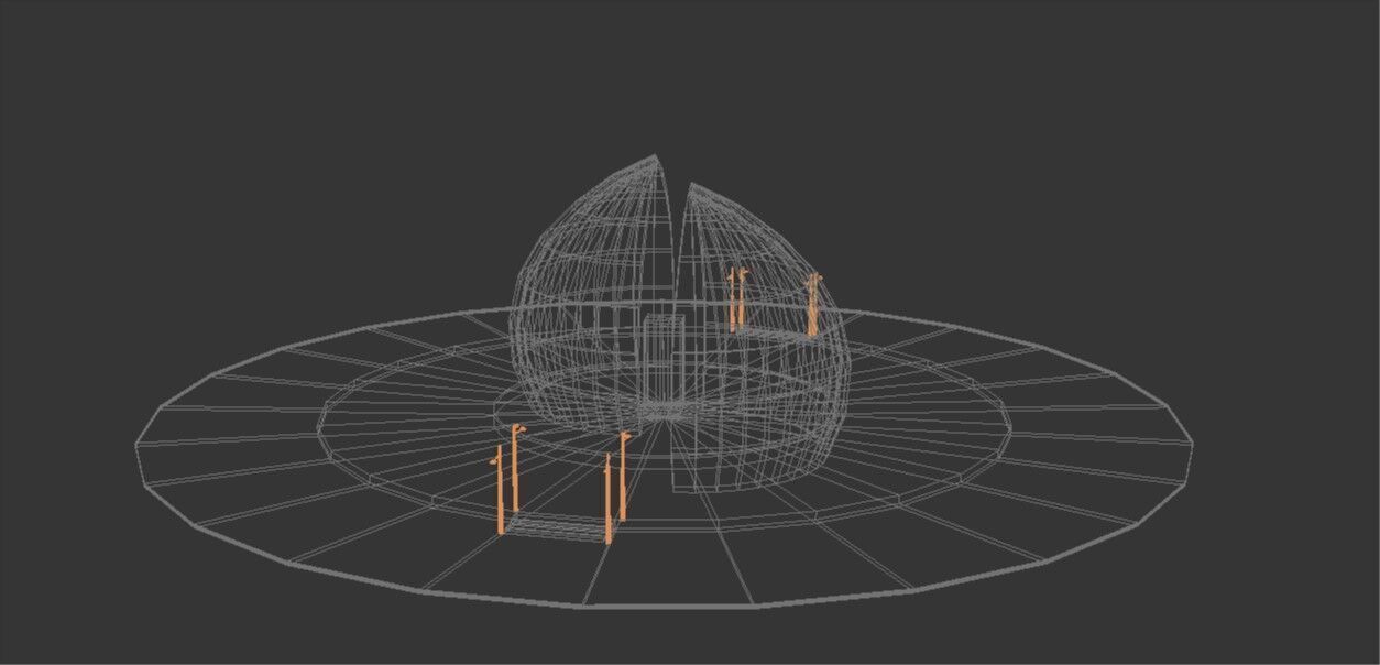 memorial to iraq wars soldiers  3D print model_6