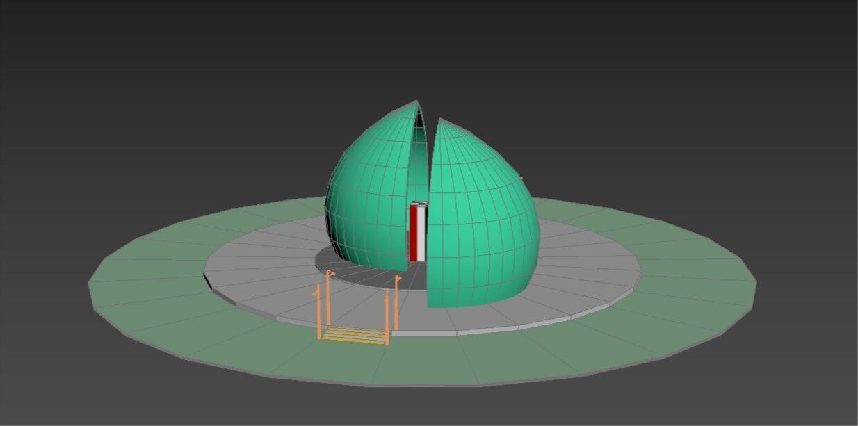 memorial to iraq wars soldiers  3D print model_3