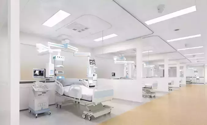 ICU 3D MODEL 3D model