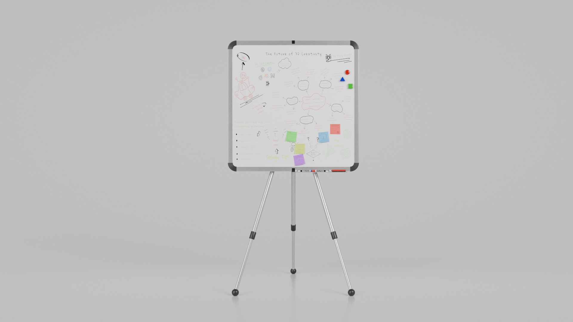 Complete Metal Stand Writing Board Collection _38