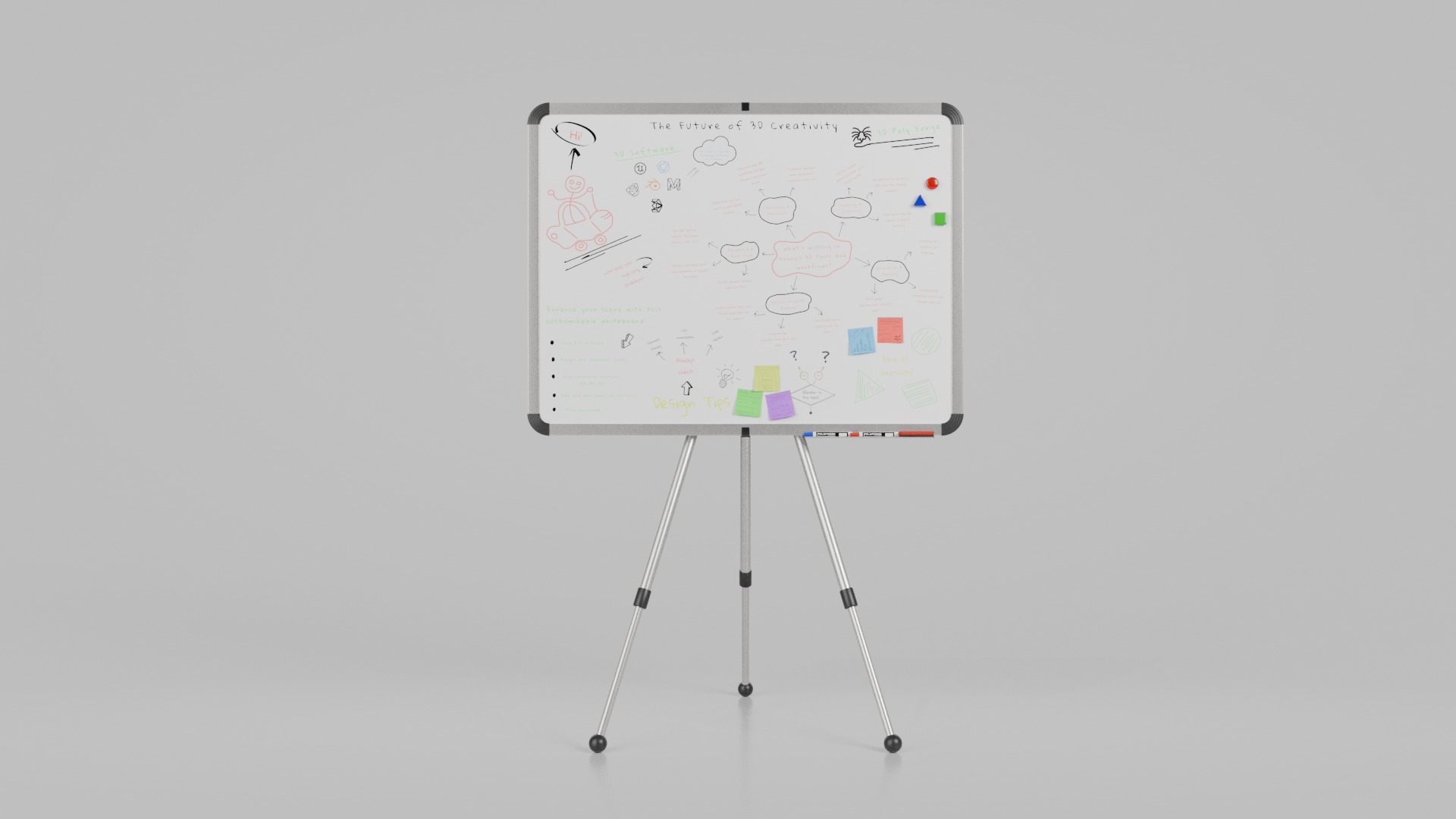 Complete Metal Stand Writing Board Collection _17