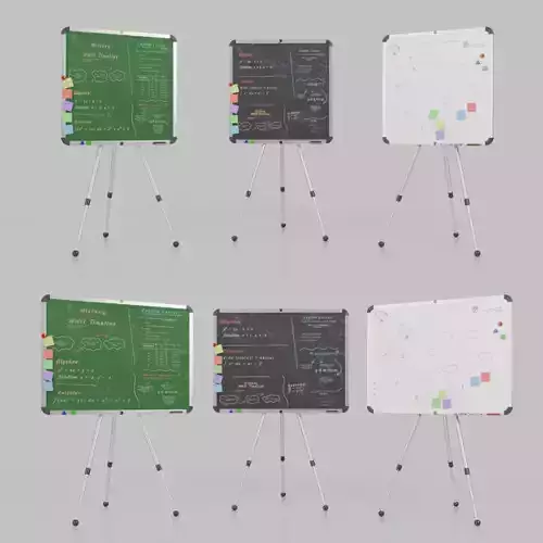 Complete Metal Stand Writing Board Collection 