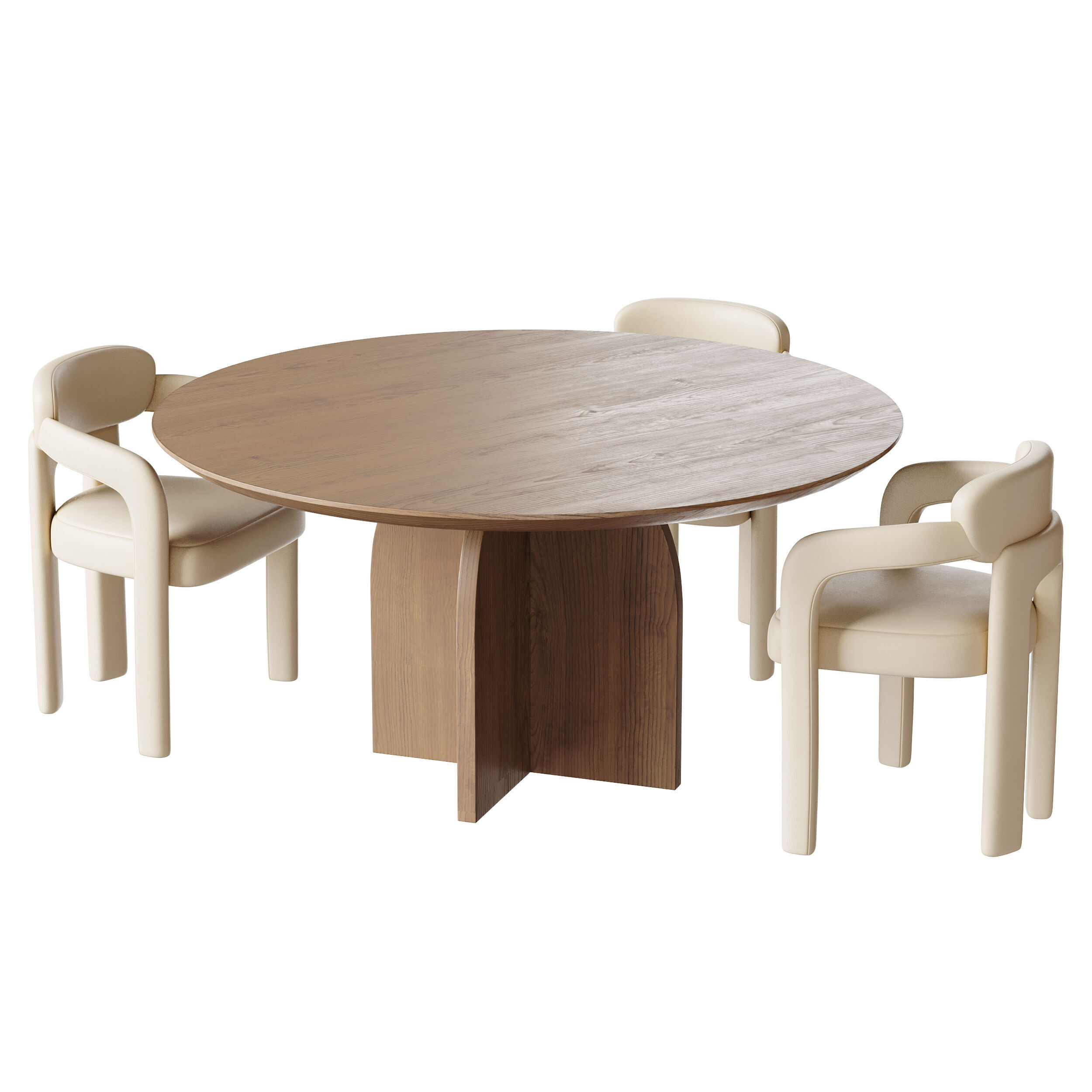 Dining table MAURICE 3D model_1