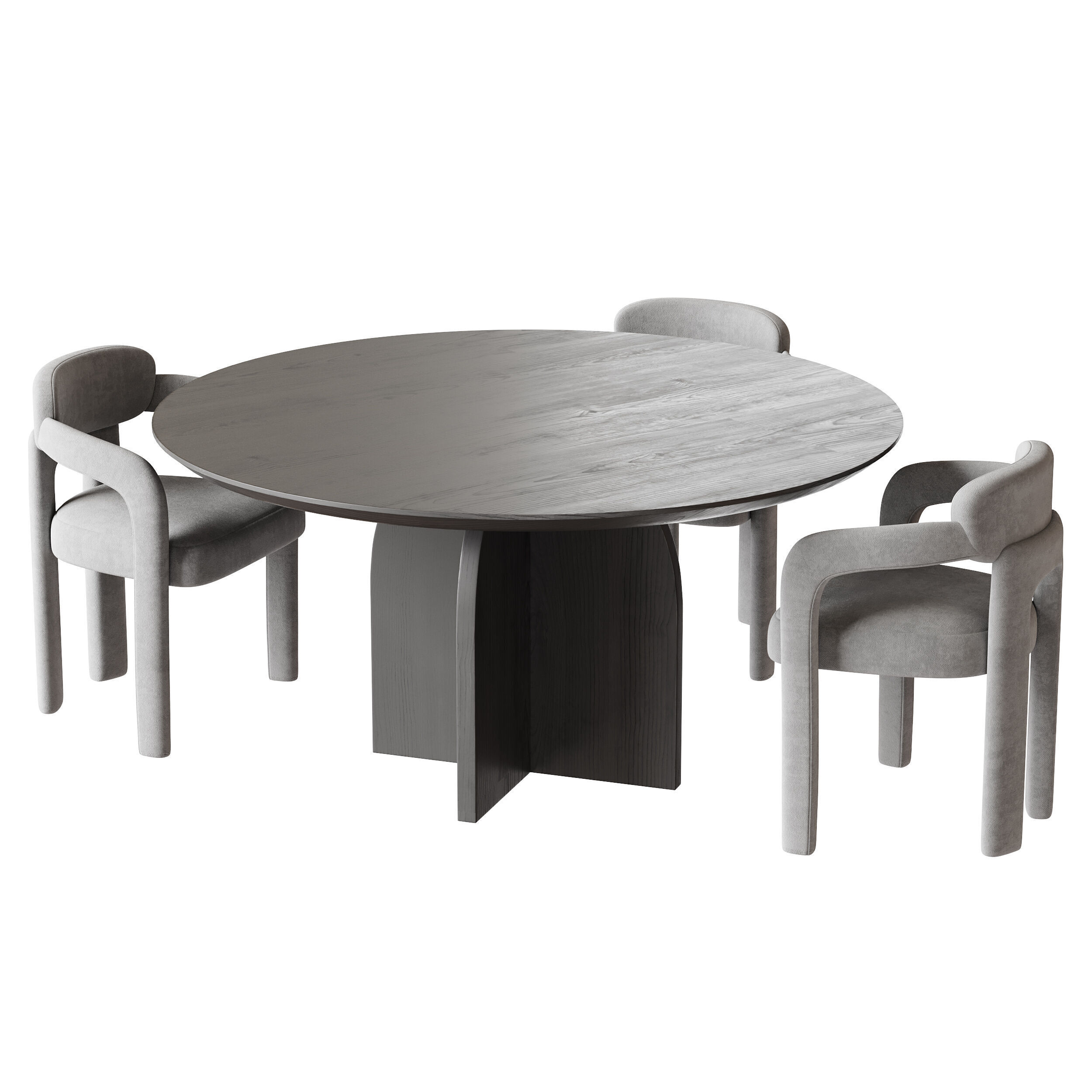 Dining table MAURICE 3D model_2