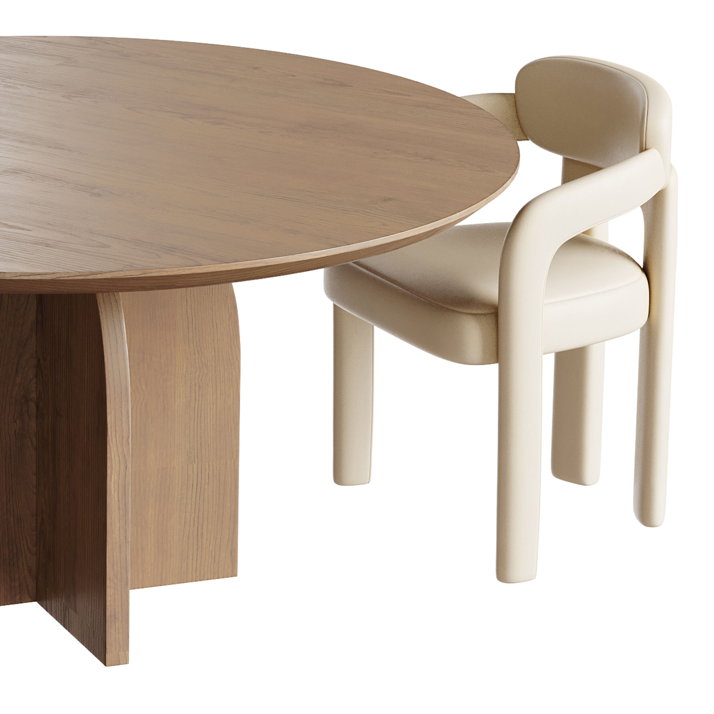 Dining table MAURICE 3D model_11