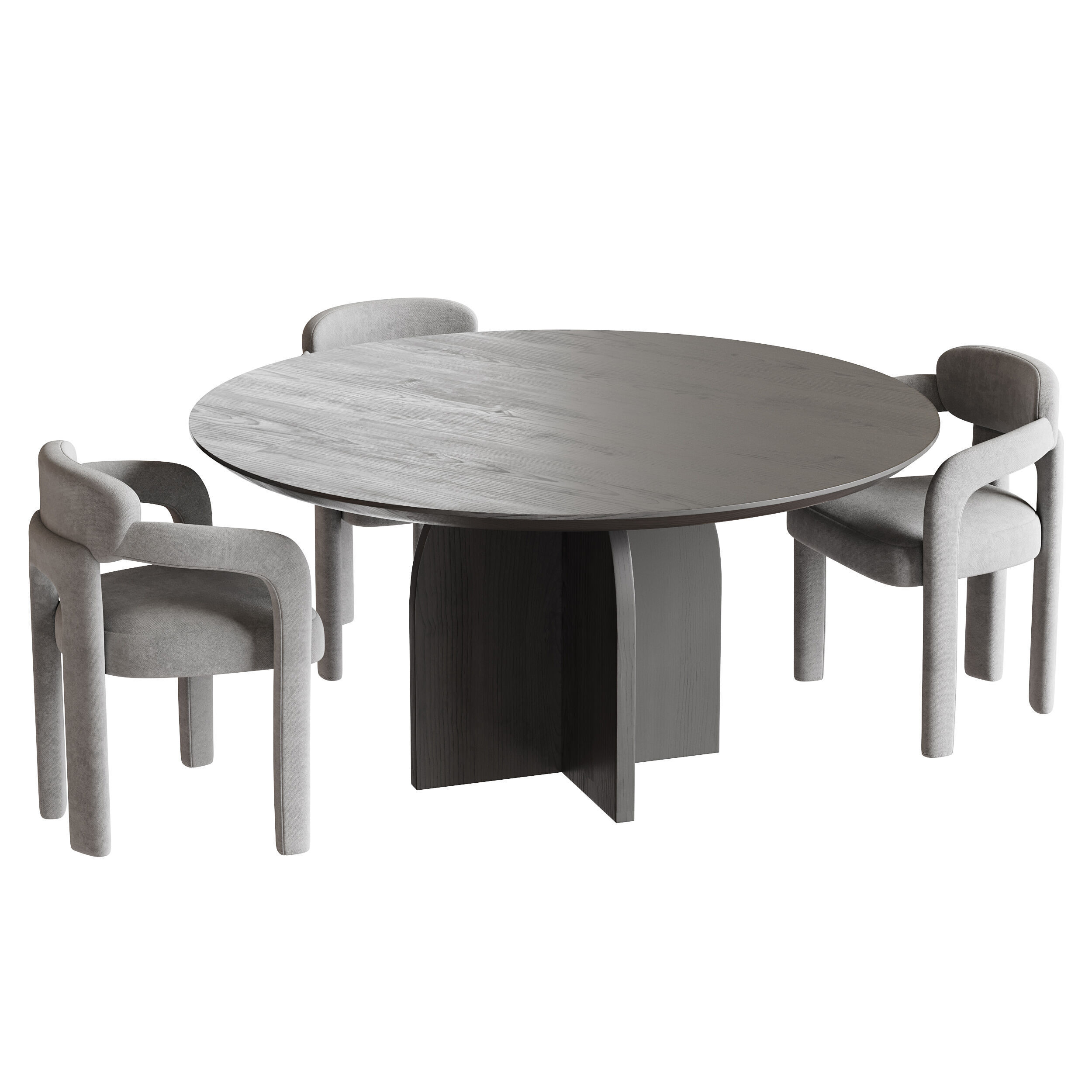 Dining table MAURICE 3D model_5