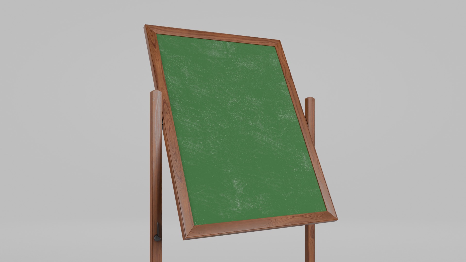 Compact Tall Duo - Customizable Double-Sided Chalkboards 3D Model Collection_8