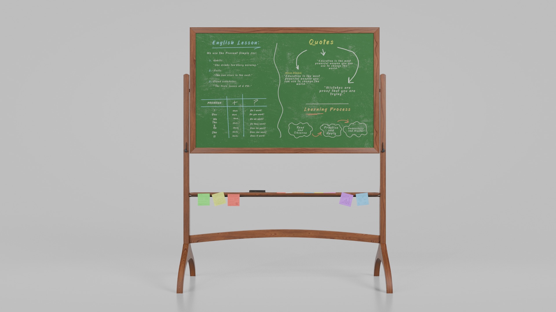 Complete Double-Sided Writing Board Collection _37