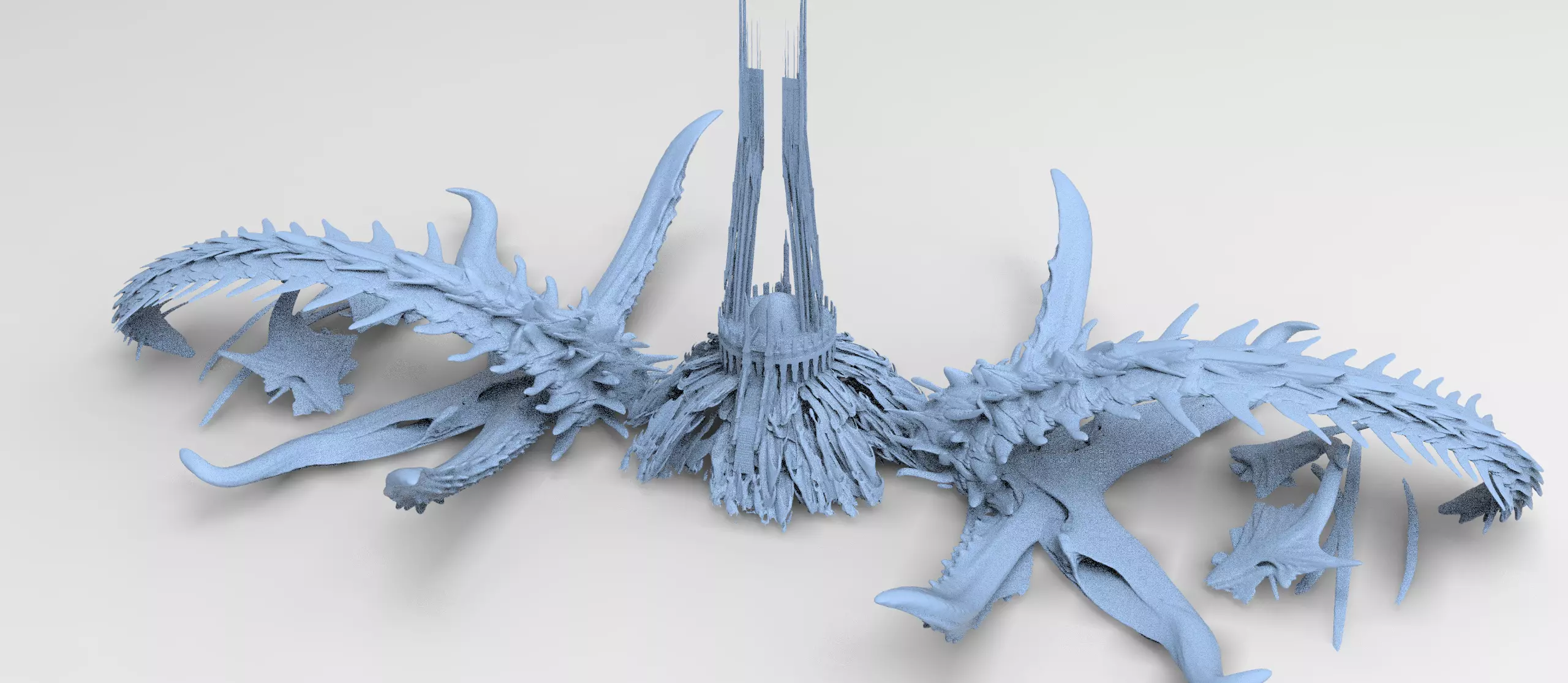 Kraken Under Ocean Temple floor design 3D model