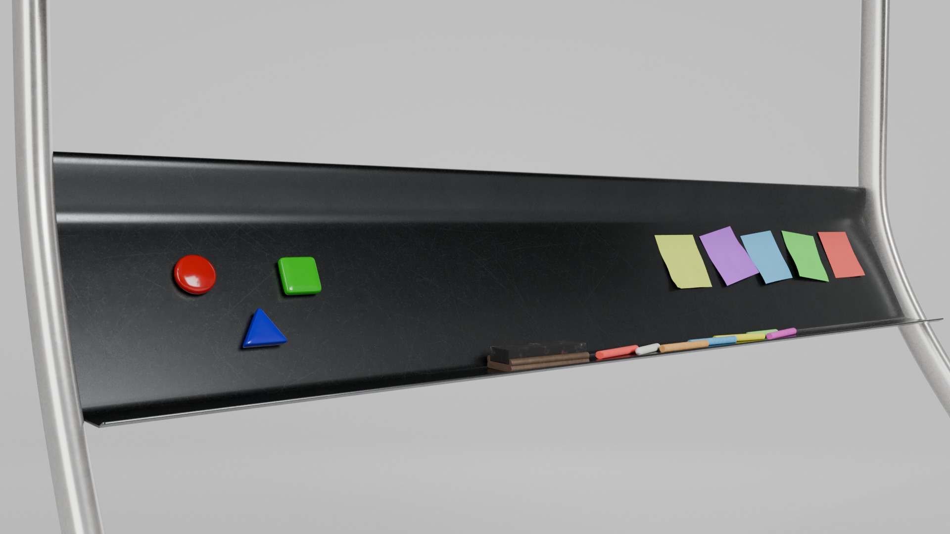 Office Essentials Set - Customizable Double-Sided Writing Boards 3D Model Collection_21