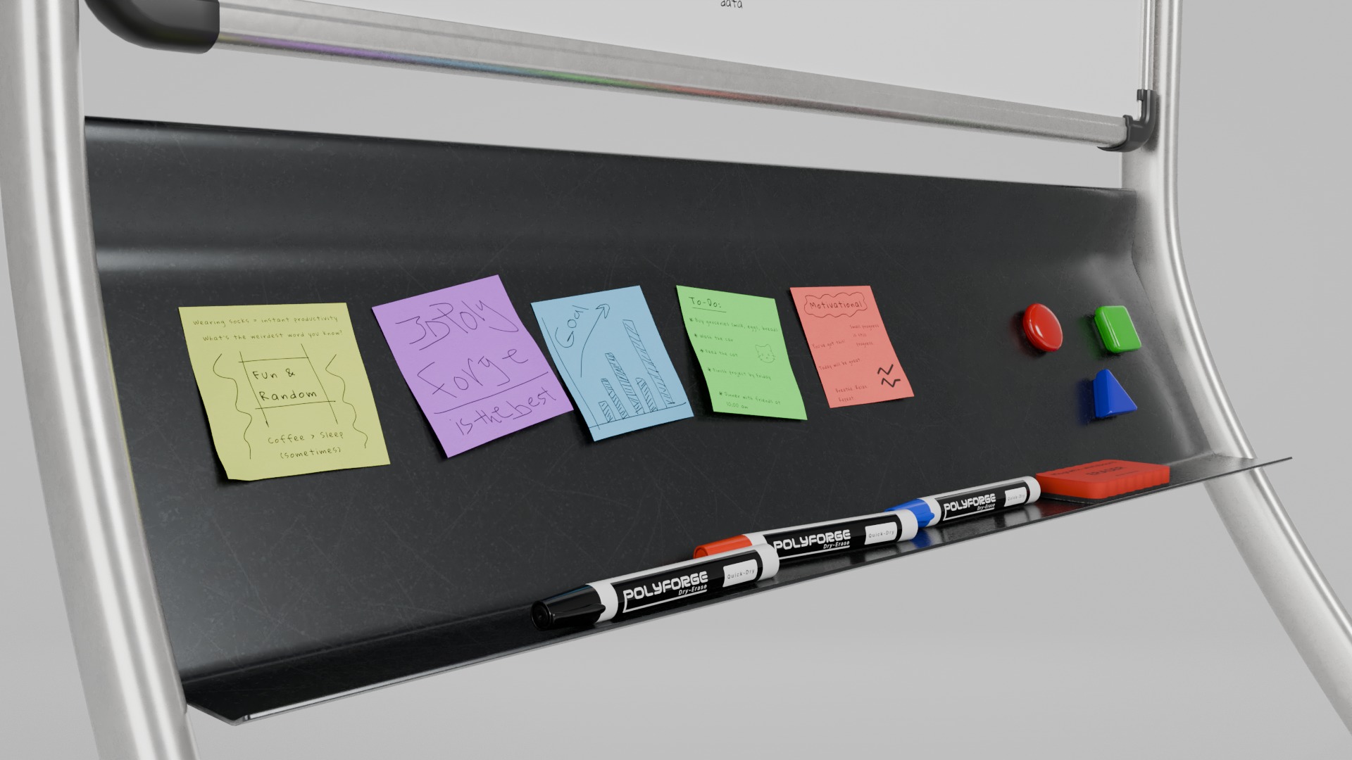 Complete Double-Sided Metal Writing Board Collection _40