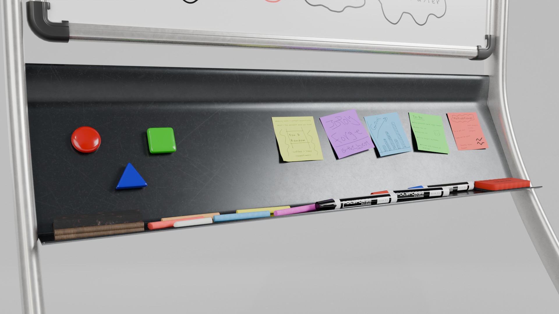 Complete Dual-Sided Chalkboards - Customizable Metal Writing ... _26