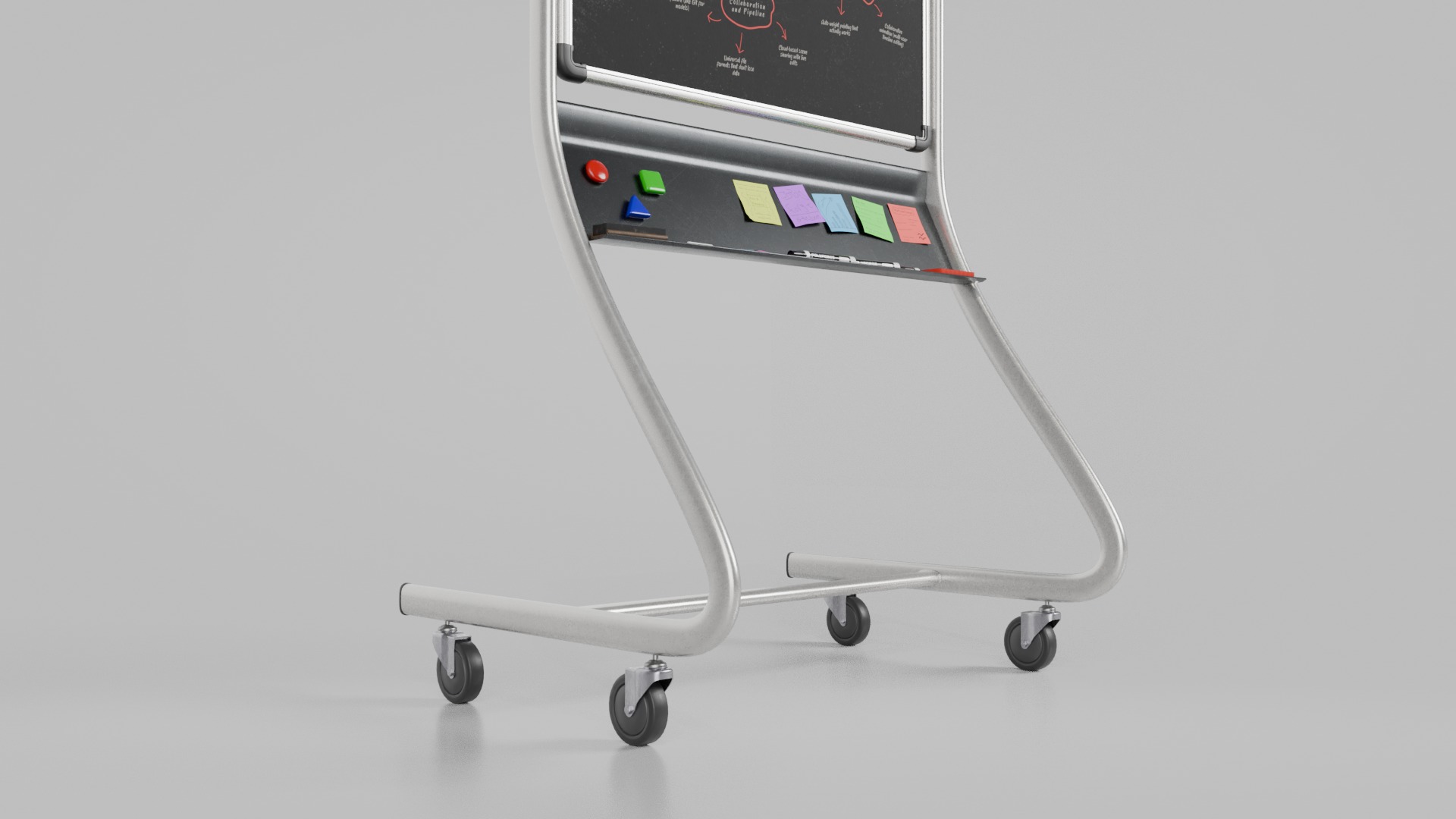 Complete Dual-Sided Chalkboards - Customizable Metal Writing ... _25