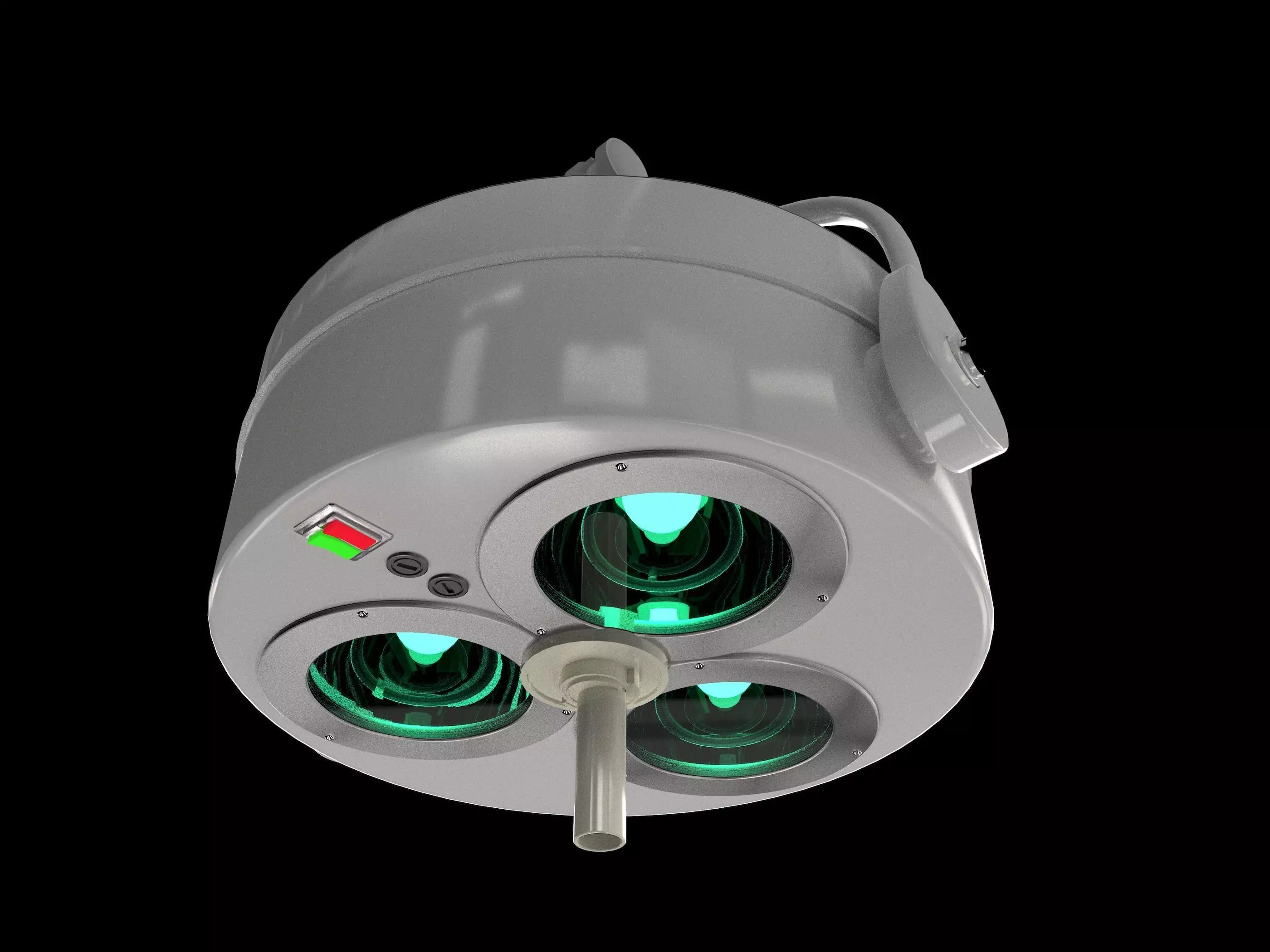 surgical light Free 3D model_0