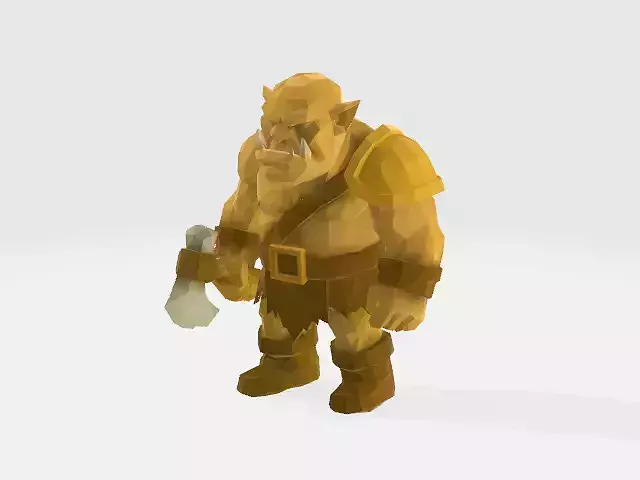 ogre lowpoly