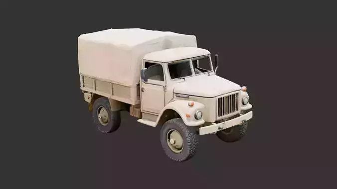 Desert Military Truck