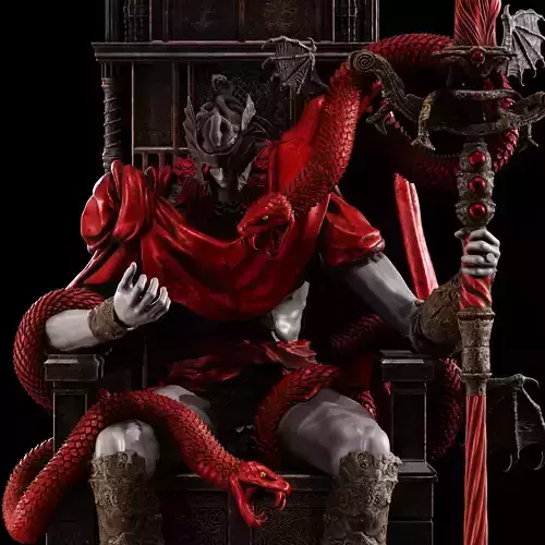 MESSMER THE IMPALER PREMIUM FIGURE - 3D PRINT MODEL 3D print model