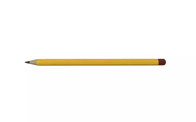 Graphite Pencil 3D model