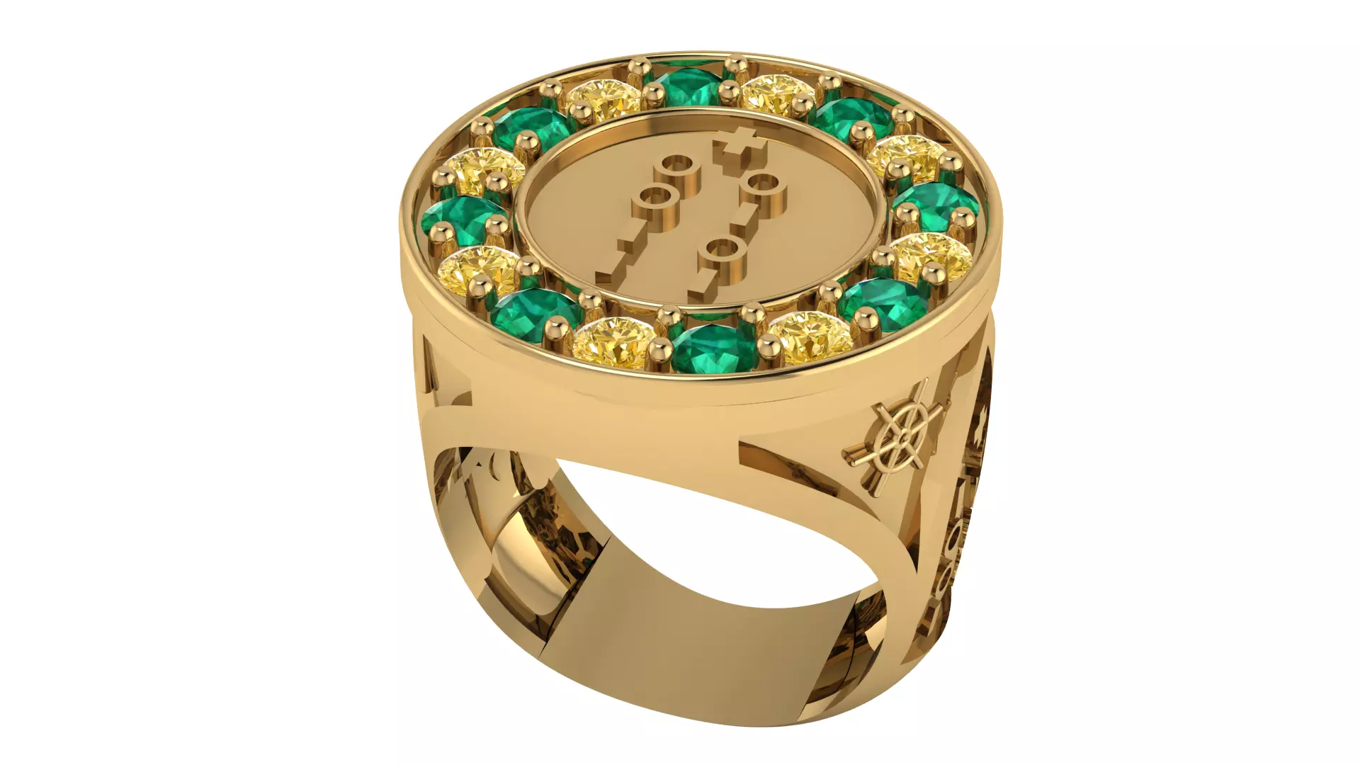 Anillo IFA 3D print model_0