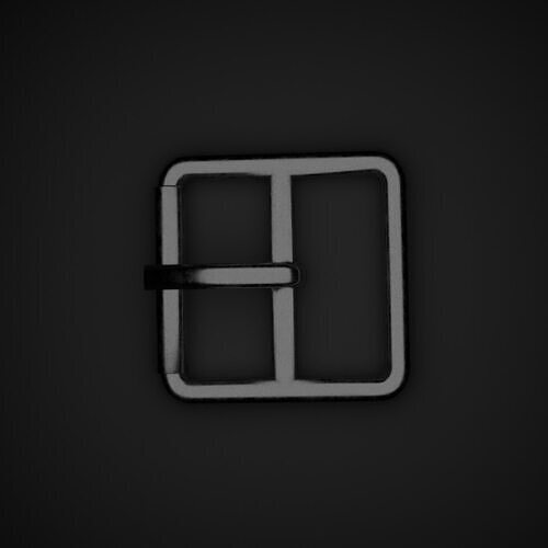 Belt Buckle  Free low-poly 3D model