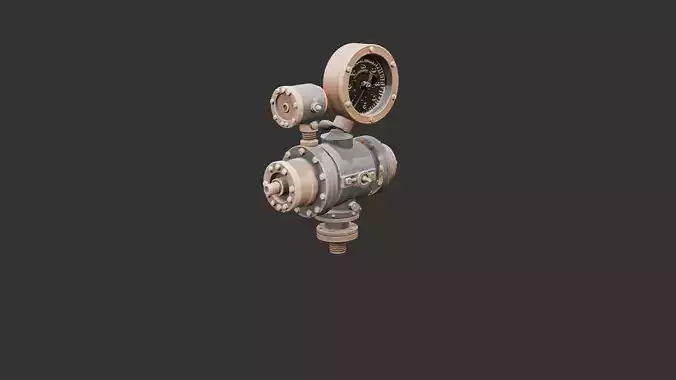 Steampunk Pressure Valve