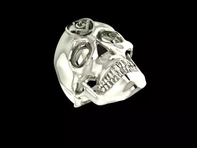 SkullRing Free 3D print model