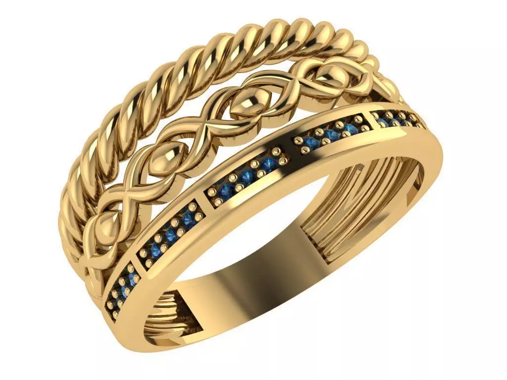 1553 Ring 3D print model_0