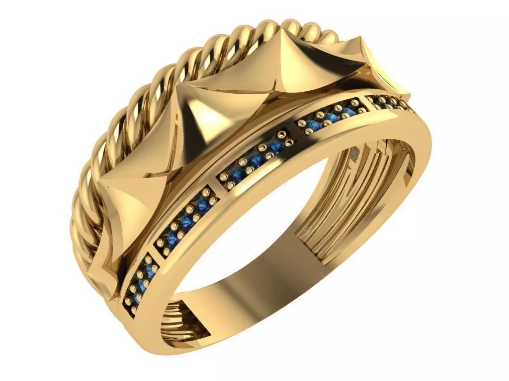 1552 Ring 3D print model_0