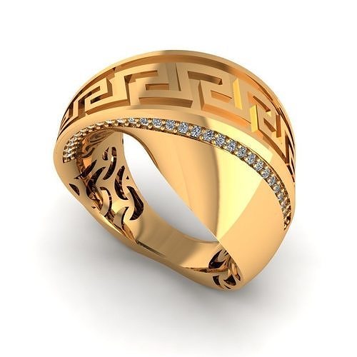  VERSACE Ring 1346  3D print model