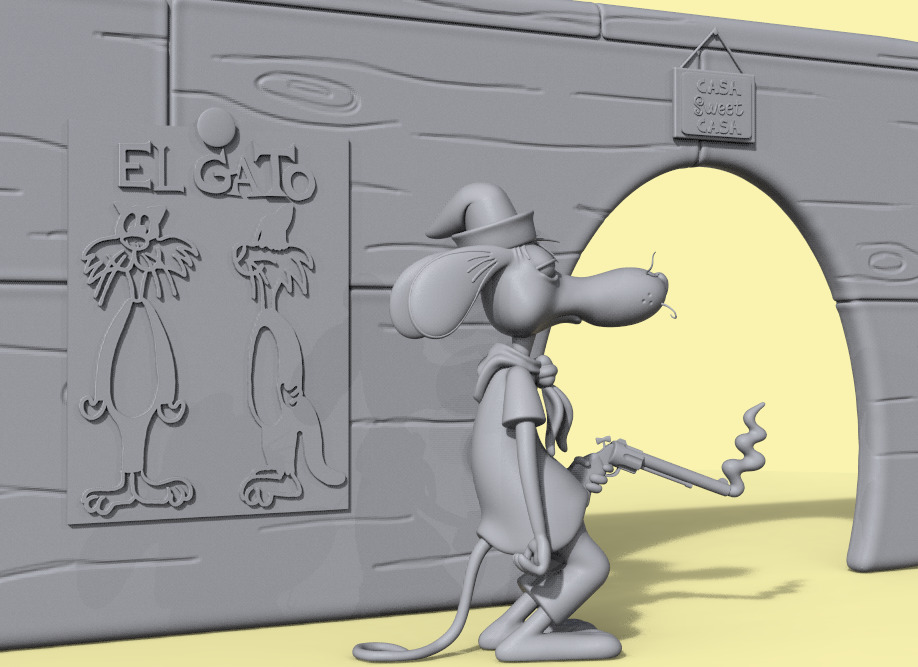 SLOWPOKE RODRIGUEZ-PARTS AND COMPLETE 3D print model_14