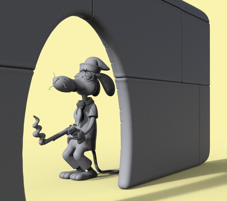 SLOWPOKE RODRIGUEZ-PARTS AND COMPLETE 3D print model_12