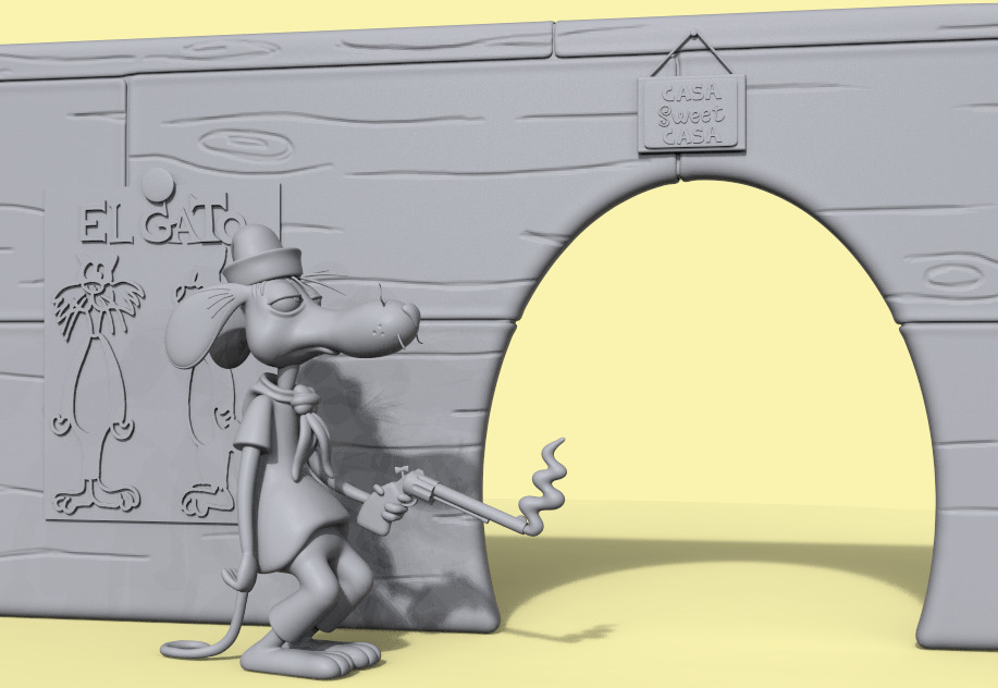 SLOWPOKE RODRIGUEZ-PARTS AND COMPLETE 3D print model_9