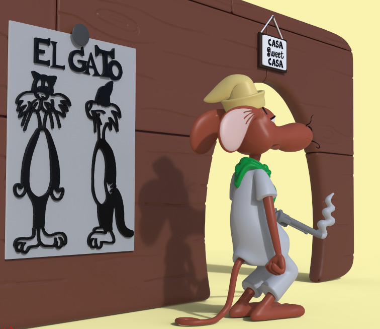 SLOWPOKE RODRIGUEZ-PARTS AND COMPLETE 3D print model_5