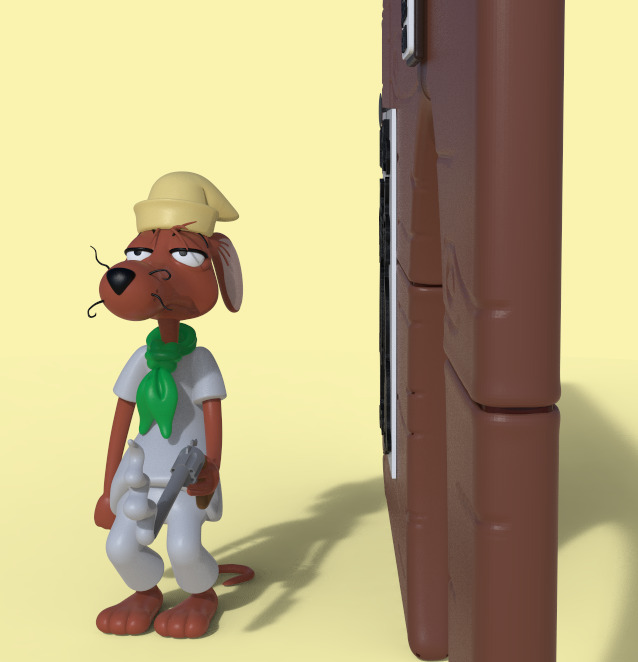 SLOWPOKE RODRIGUEZ-PARTS AND COMPLETE 3D print model_2