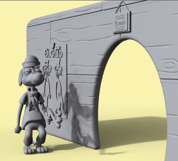 SLOWPOKE RODRIGUEZ-PARTS AND COMPLETE 3D print model_10