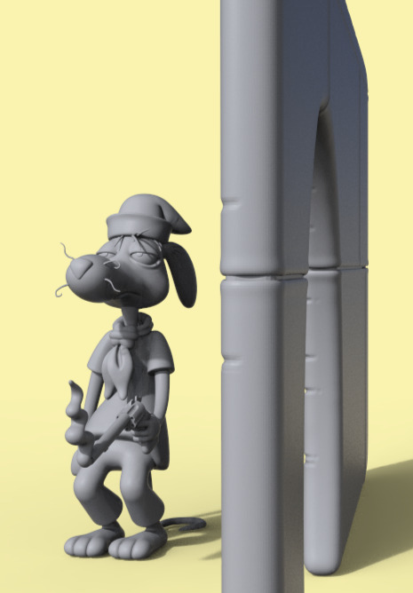 SLOWPOKE RODRIGUEZ-PARTS AND COMPLETE 3D print model_11