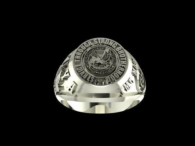 Eagles Ring 3D print model