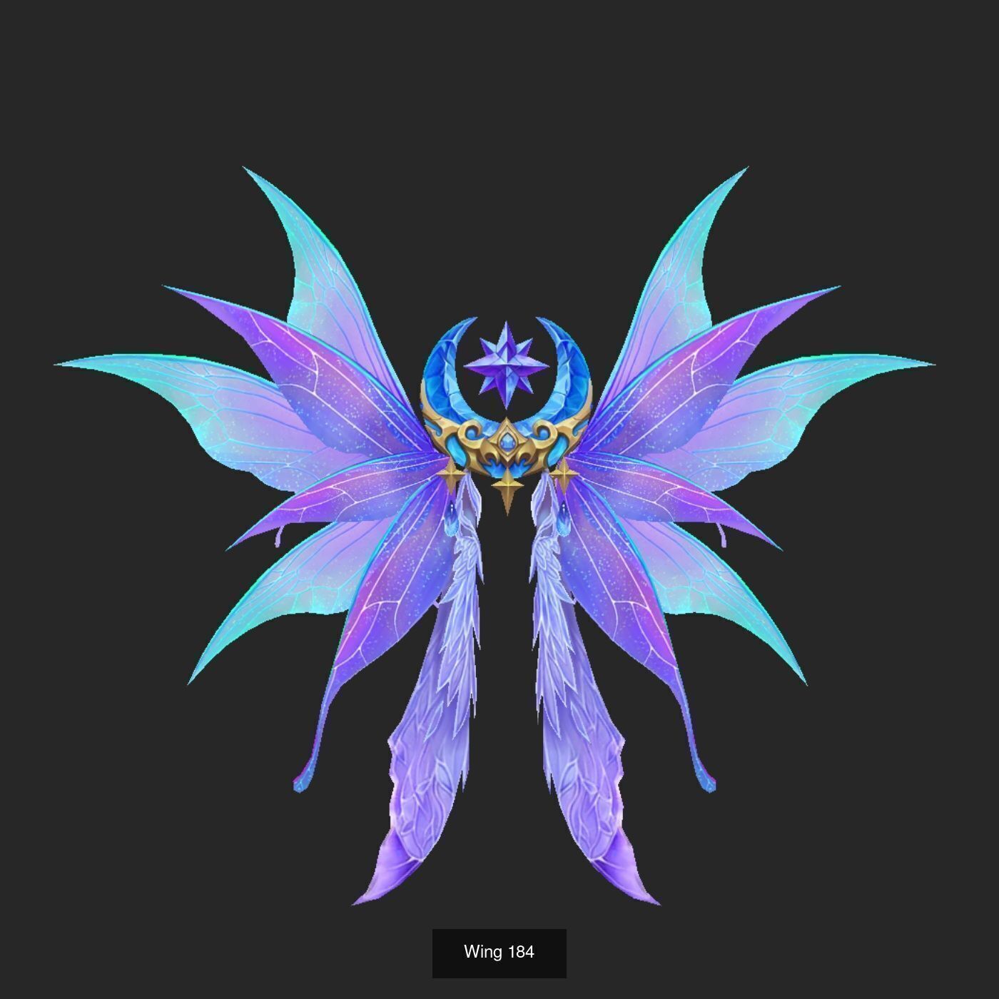 Pack With 25 Wings Part 8 3D Model Collection_7