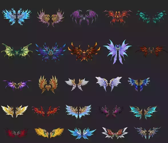 Pack With 25 Wings Part 8