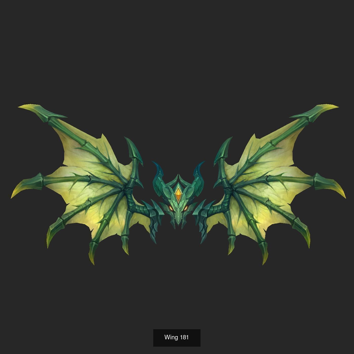 Pack With 25 Wings Part 8 3D Model Collection_10