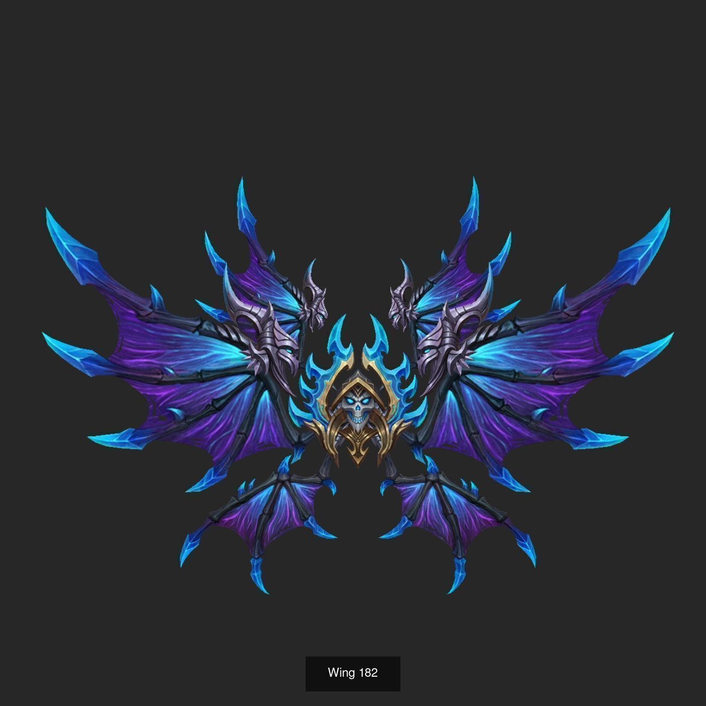 Pack With 25 Wings Part 8 3D Model Collection_9