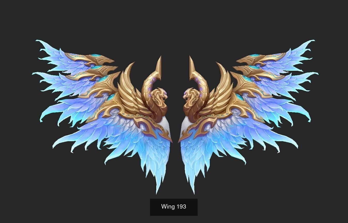 Pack With 25 Wings Part 8 3D Model Collection_23