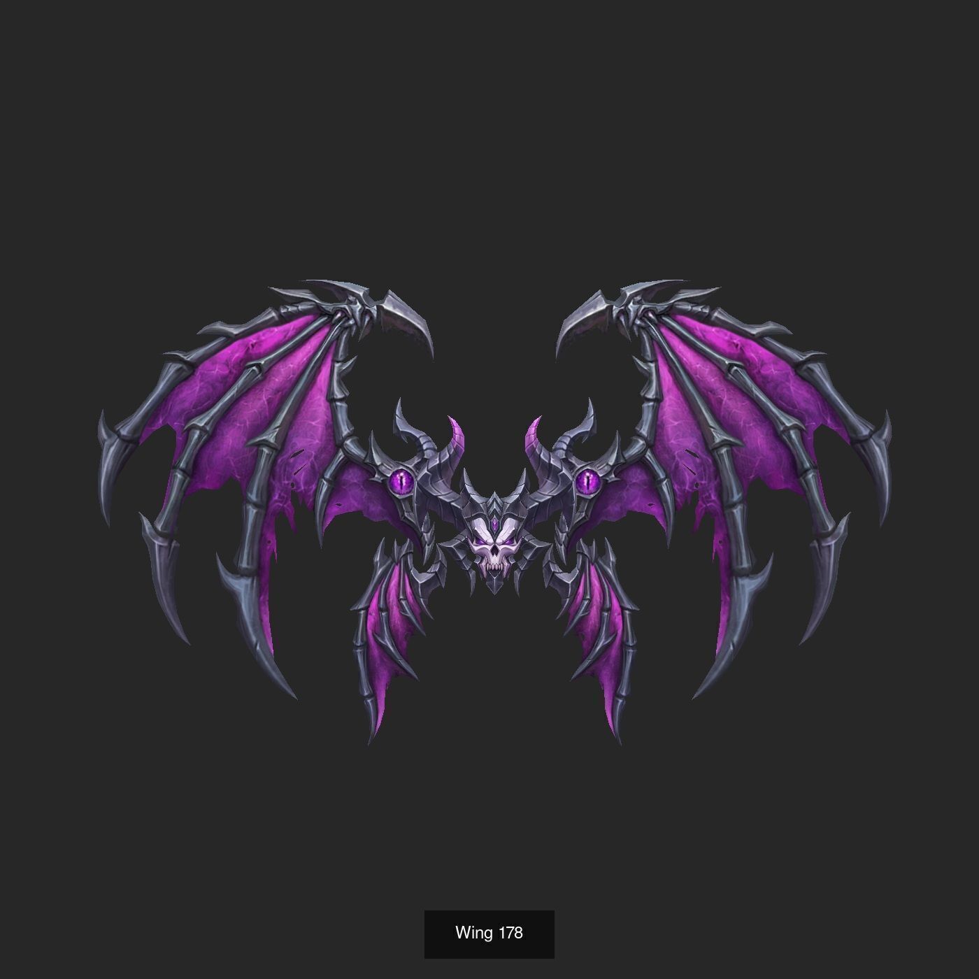 Pack With 25 Wings Part 8 3D Model Collection_13