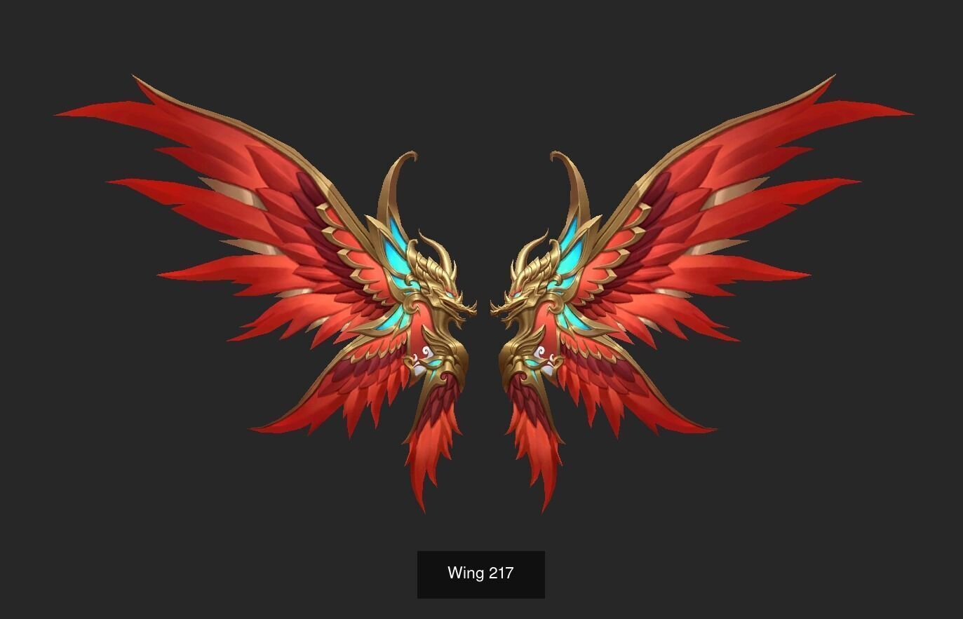 Pack With 25 Wings Part 9 3D Model Collection_13