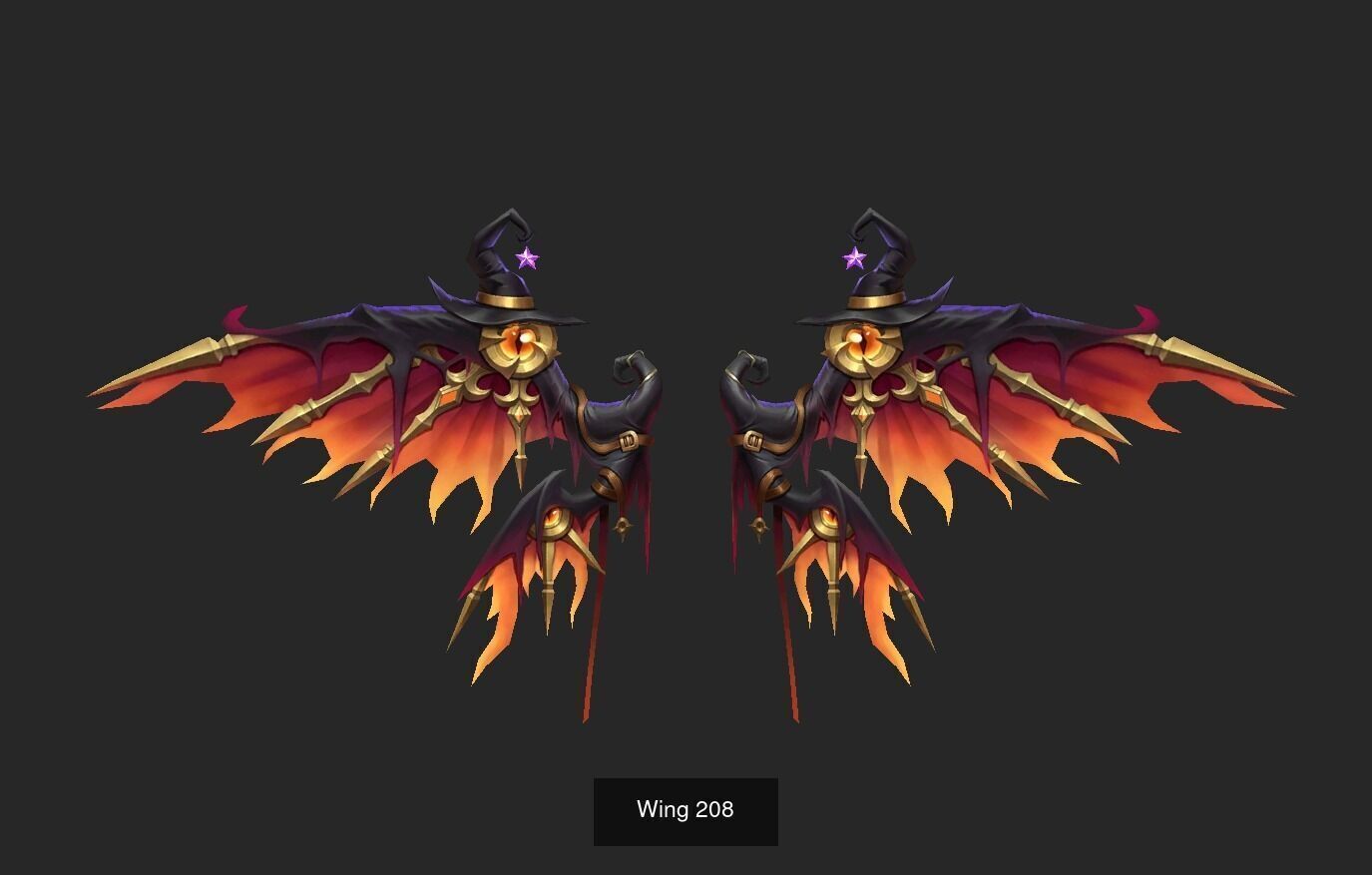 Pack With 25 Wings Part 9 3D Model Collection_22