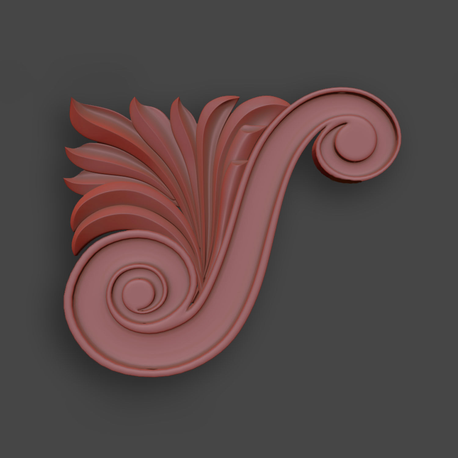 5 Corners Ornamental Pack 1 3D model_13