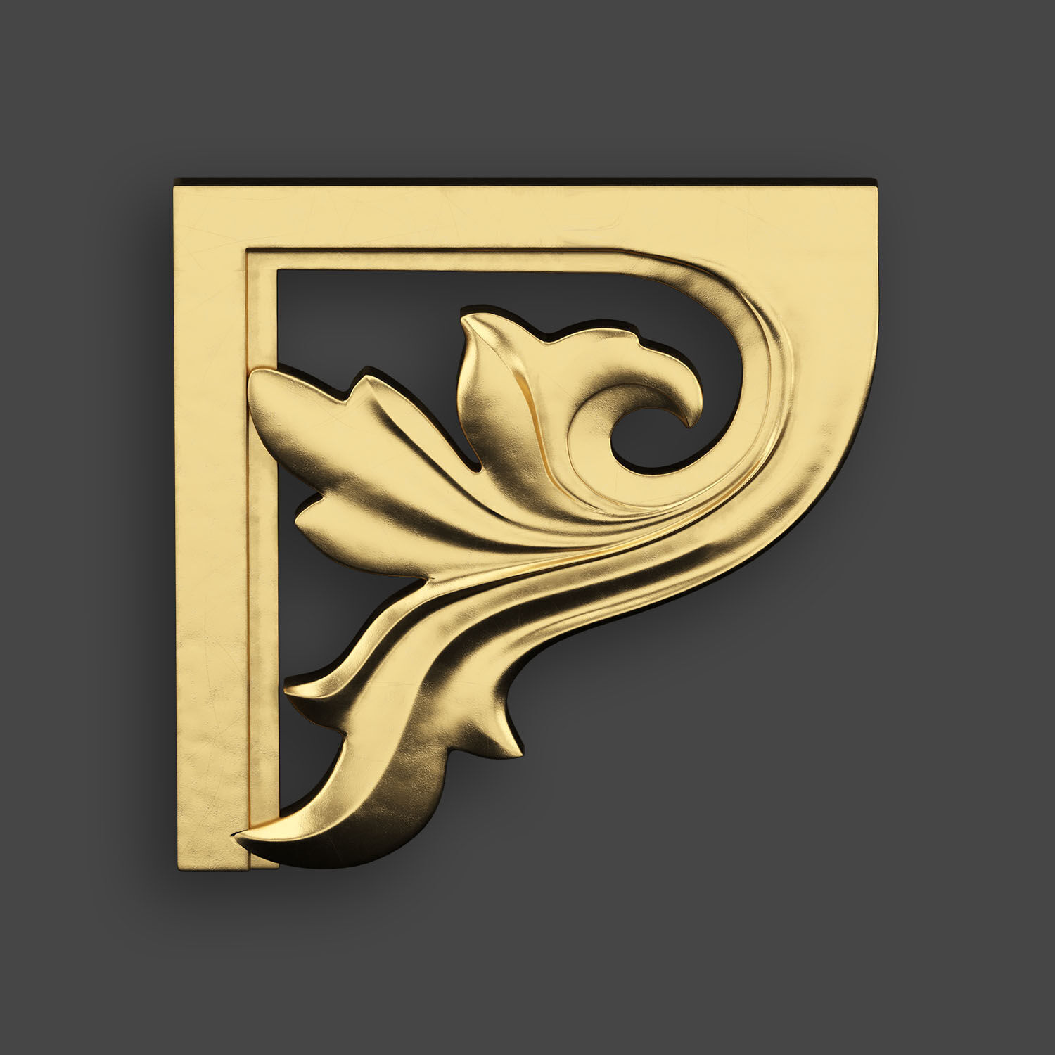 5 Corners Ornamental Pack 1 3D model_2