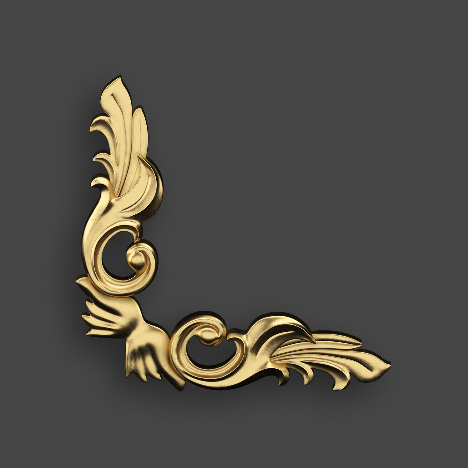 5 Corners Ornamental Pack 1 3D model_3