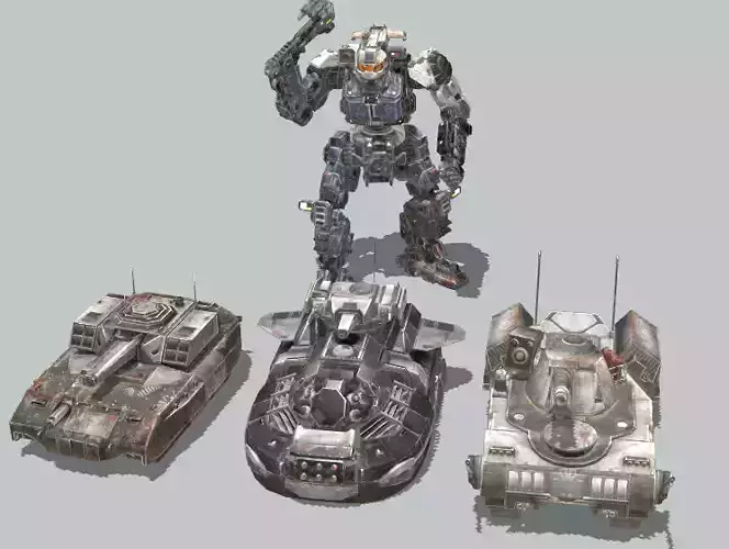 Next Generation Tank Armored Vehicle Robot