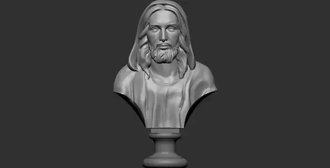 Jesus Bust Head-desktop